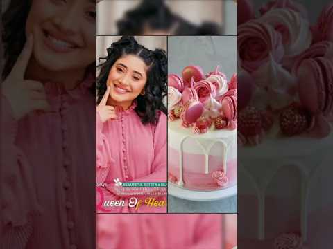 #shivangijoshi dress matching cake 🎂 naira#yrkkh #youtubeshorts #vairlshorts