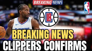 🏀OFFICIAL NOTE! LOS ANGELES CLIPPERS CONFIRMS!. CLIPPERS NEWS.