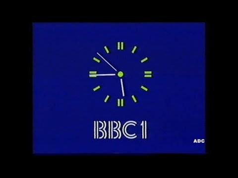 BBC1 link announcer Mike Gamble & News (part) 18th December 1983