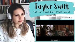 REACTING TO Taylor Swift Exile feat Bon Iver (Live Session)