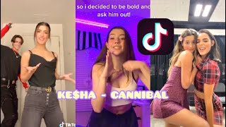 KESHA -CANNIBAL TIK TOK REMIX COMPILATION