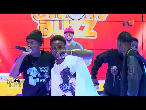 Le groupe "Gbaka Vert" en freestyle dans Showbuzz