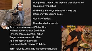 1147th | Unhappy Savings | Tantot Twin Sisters | Tariff Refunds | Capitol One Trump Money Laundering