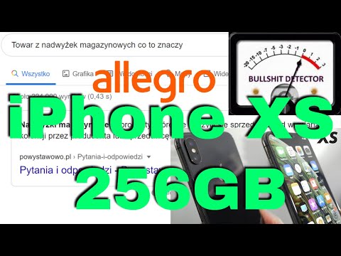 iPhone XS 256GB - Nadwyżka magazynowa z Allegro - SPRAWDZAMY!