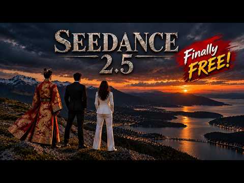 FINALLY! Seedance 2.5 FREE on 4 Platforms! (Step-by-Step Tutorial)