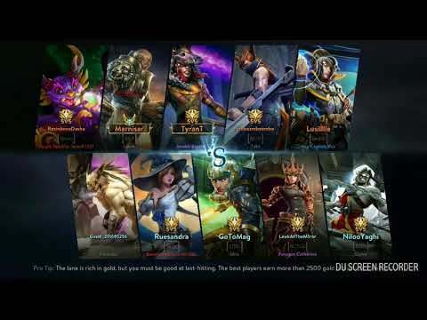 Ranked 5v5 Glaive gameplay#VAINGLORY