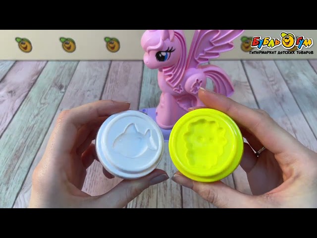 Набор массы для лепки Lanson Toys Волшебная пони 4цвета 11предметов с 3лет - видео