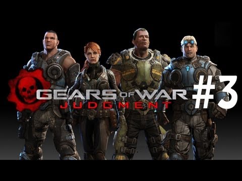 MOOSEUM ASSAULT - Gears of War: Judgment - Hardcore Campaign Walkthrough / Gameplay Part 3