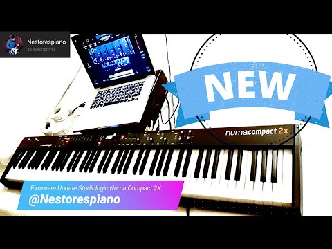 Studiologic Numa Compact 2/2X  Firmware Update  ESPAÑOL