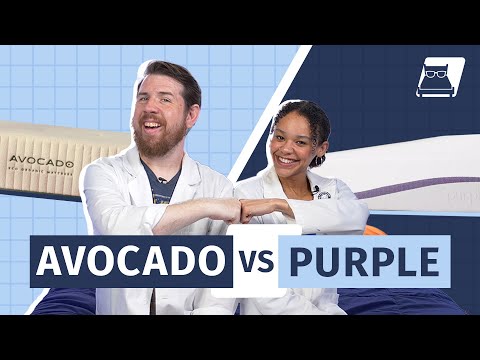 Avocado vs Purple Mattress - How Do These Mattresses Compare?