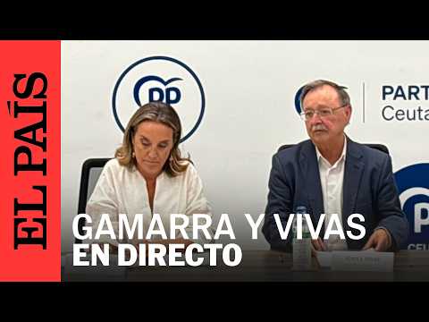 DIRECTO | Cuca Gamarra (PP) y Juan Vivas comparecen ante los medios | EL PAÍS