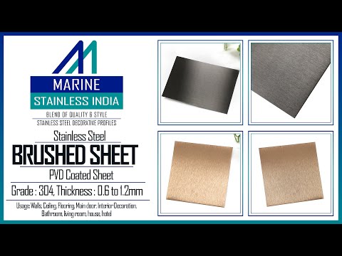Black Color No 4 Stainless Steel Sheets