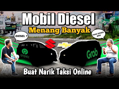 Buat Narik Taksi Online, Mobil Diesel Menang Banyak ?!