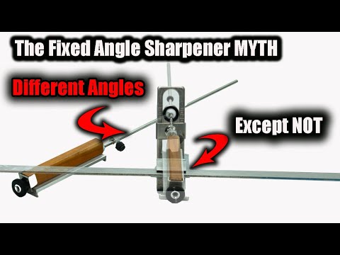固定角度磨刀器迷思破解! (The Fixed Angle Knife Sharpener MYTH Explained)
