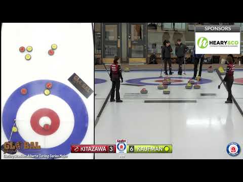 Ikue Kitazawa vs. Nicky Kaufman - FINAL - Curling Stadium Alberta Curling Series #4