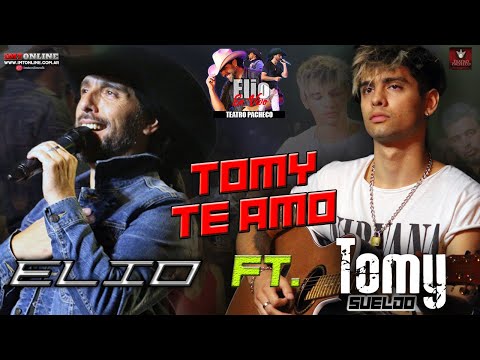 Elio ex Montana y su hijo Tomy Sueldo presentación canción nueva en el Teatro Pacheco
