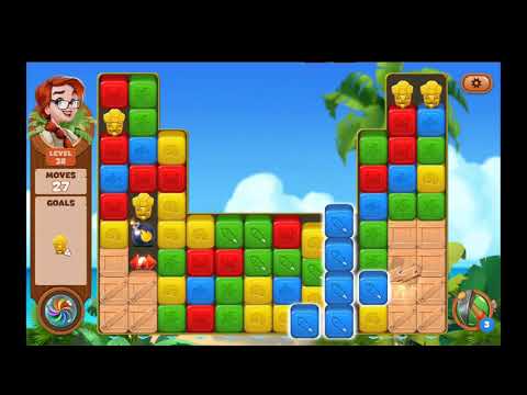 Lost Island Blast Adventure Level 38 NO BOOSTERS - A S GAMING