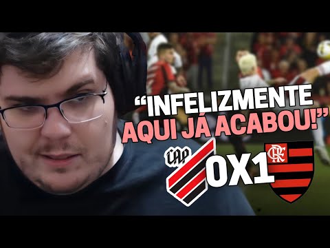 CASIMIRO REAGE: ATHLETICO-PR 0X1 FLAMENGO PELA COPA DO BRASIL 2022 | Cortes do Casimito