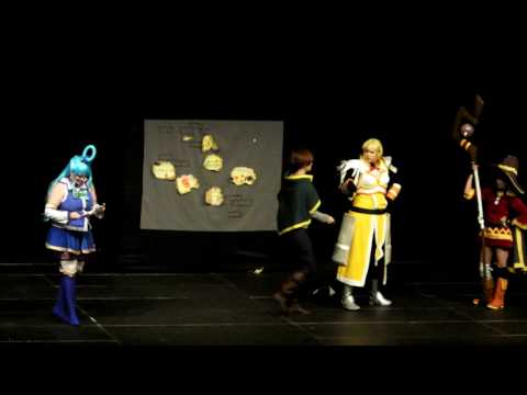 Genki 2017 - Intro - KonoSuba - Kazuma Satō, Aqua, Megumin & Darkness