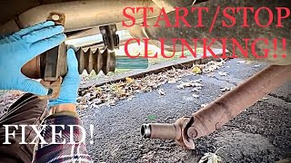 Driveshaft Clunk Fixed! Detailed Slip Yoke Tutorial. Ford Super Duty and F150 Start/Stop Clunking
