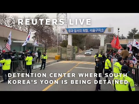 LIVE: Detention center where South Korea's Yoon is being detained