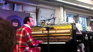 Chilly Gonzales never stop with iPad @ rough trade east for