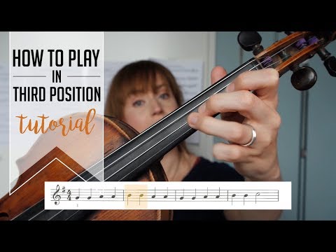 How to play in third position on the violin | WITH PRINTABLE EXERCISES