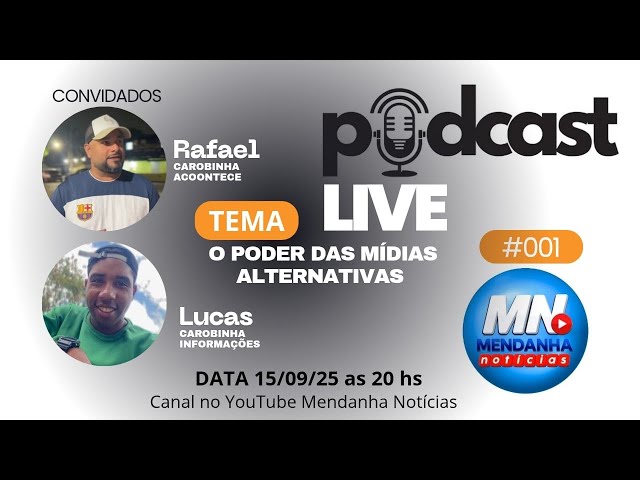 PodCast #10 Rafael e Lucas rede alternativa na Carobinha
'