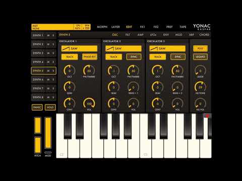 Yonac Kaspar - How to use programmable arps?