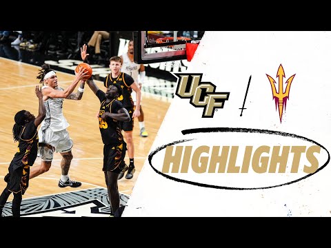 UCF Men’s Basketball, 79 vs. Arizona St., 76  // FULL GAME HIGHLIGHTS // Jan. 27, 2026
