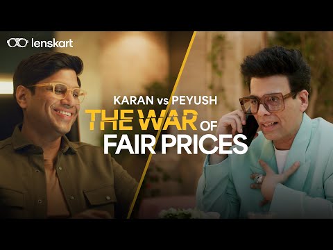 The War of Fair Prices ft. Karan Johar & Peyush Bansal | Lenskart