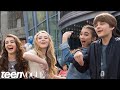 Rowan Blanchard And Sabrina Carpenter Learn To Draw At Disney California Adventure Besties