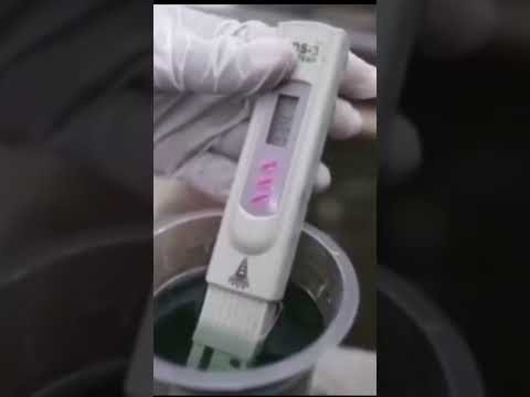 TEXTILE WASTEWATER TREATMENT SIMULATION 05 #shorts