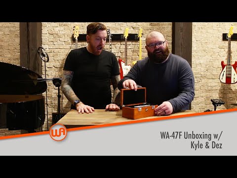 What happens when you let Warm Employees unbox a WA-47F microphone?