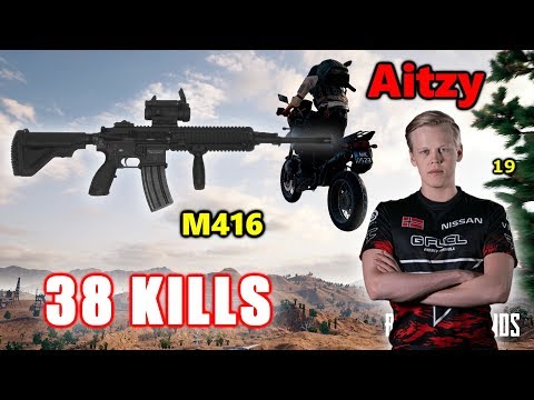 Faze Aitzy & TSM Gustav - 38 KILLS - M416 - DUO vs SQUADS - PUBG