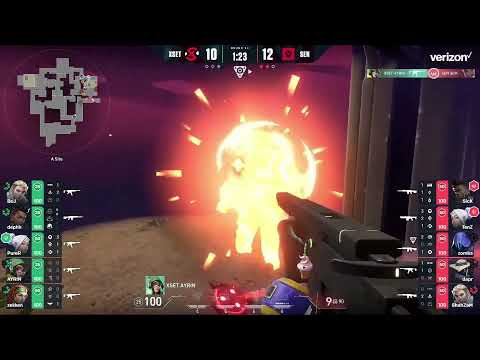 TENZ DELETES ALL XSET | XSET VS SEN | VCT 3 HIGHLIGHTS | Valorant Media