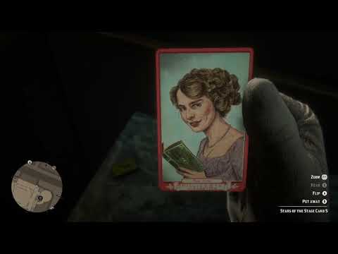 Stars Of The Stage Cigarette Card 5 - Mabel Potter - Map Location - RDR2