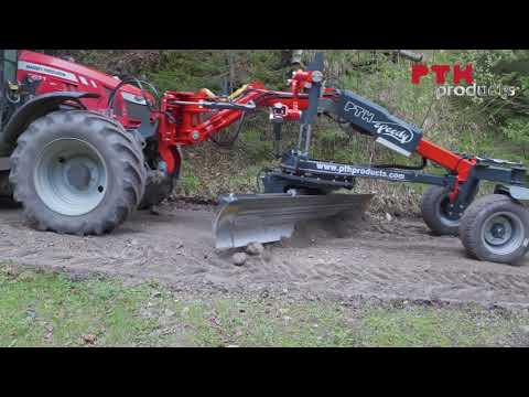 Niveleuse à montage frontal pour les tracteurs et chargeuses sur pneus - PTH PRODUCTS_3