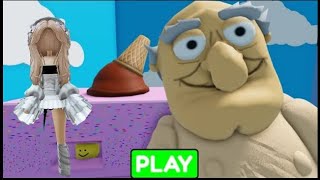 GRANDPAS EVIL MANSION PRISON RUN OBBY Full Gameplay Walkthrough New Update #roblox #scaryobby #obby