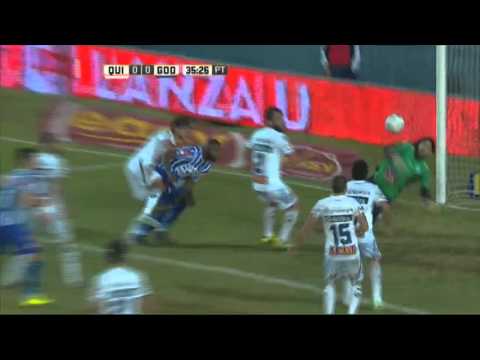 ¡Dulcich tapó con la cabeza! Quilmes 0 - Godoy Cruz 0. Fecha 14. Primera División 2016