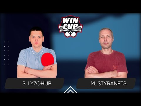 17:15 Serhii Lyzohub - Mykhailo Styranets West 4 WIN CUP 10.08.2024 | TableTennis WINCUP