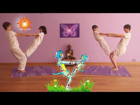 Yoga para niños Suryakiranam 1