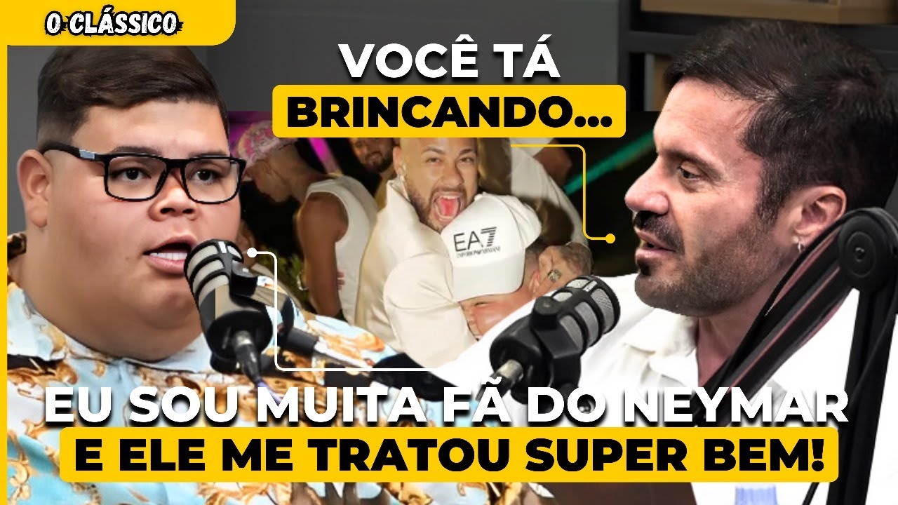 GORDÃO da XJ  IMPRESSIONA CARIANI ao CONTAR HISTÓRIA ENVOLVENDO NEYMAR | IRONCAST