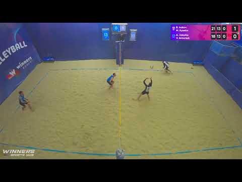 11:05 B. Isakov / M. Kyselov - A. Zabuha / V. Antoniuk 27.04.2023 | Winners Beach Volleyball