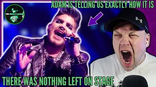 ADAM LAMBERT Leaves EVERYTHING On Stage in Underneath (Venetian Vegas 2021 )  [ Reaction ] | UK 🇬🇧