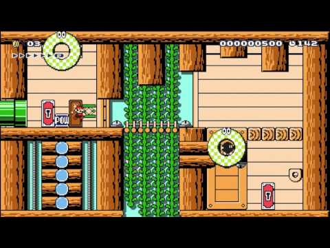 Mario Maker - "Item Dislodger Appreciation Club" Playthrough