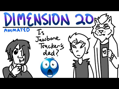 Dimension 20 Fantasy High: "NO, you're HER dad!" || Fan Animation