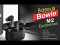 Бездротові навушники Baseus Bowie M2 Black (NGTW140001) 3