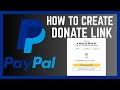 How To Create A Donation Link In PayPal Account