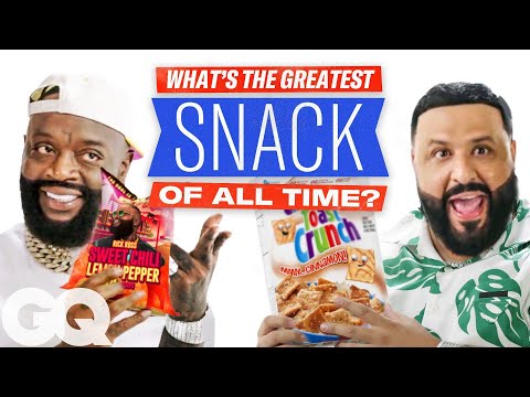DJ Khaled Debates Rick Ross: Best Snack of All Time | GQ Hype Debate